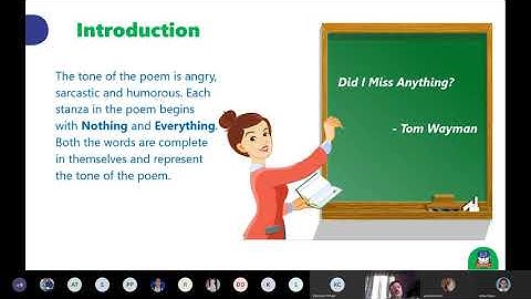 Did I Miss Anything? - A poem by Tom Wayman