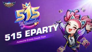 515 EPARTY MUSIC VIDEO | Lagu 515 EPARTY | 515 EPARTY Song | 515 EPARTY 2020 mobile legends