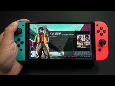 GTA 5 On Nintendo Switch OLED