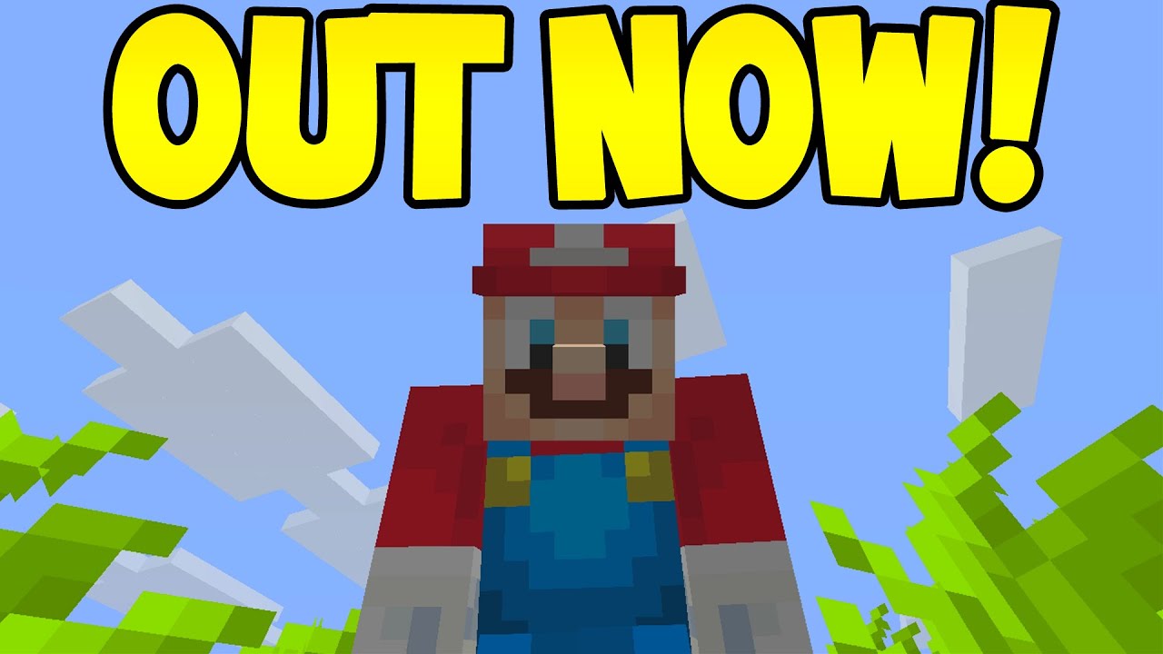 Minecraft Wii U Super Mario Pack Out Now Showcase Youtube