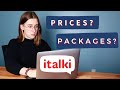 HOW MUCH SHOULD YOU CHARGE AS A TEACHER ON ITALKI?