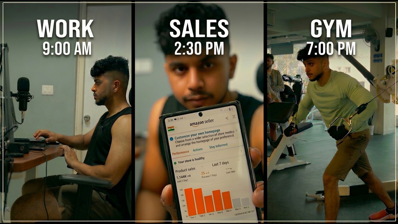A Realistic Day in the Life of an Entrepreneur | Work, Sales & Gym