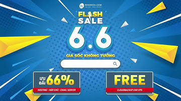 [Chỉ 1 ngày duy nhất] Nhân Hòa 06.06 Flashsale ưu đãi 66% Hosting, Máy chủ, Email Server