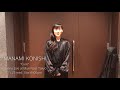 MESSAGE from MANAMI KONISHI
