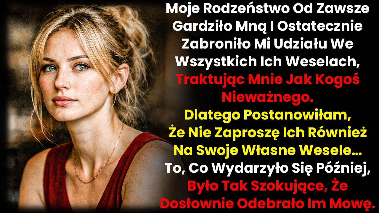 Rodzeństwo Gardziło Mną i Zakazało Ślubów — Więc Nie Zaprosiłam Ich na Swój