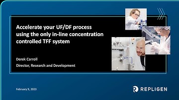 Accelerate your UFDF Process Using the Only In-Line Concentration Controlled TFF System | RPM System