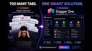 Meet Dagger One — AI Workspace for Notes, Tasks, Reminder ,Calendar, Projects, Teams & Everyday Work