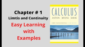 Calculus Ch # 1 Ex # 1.5 Qs:11-22 Continuity of Single Variable Function Howard Anton 10th