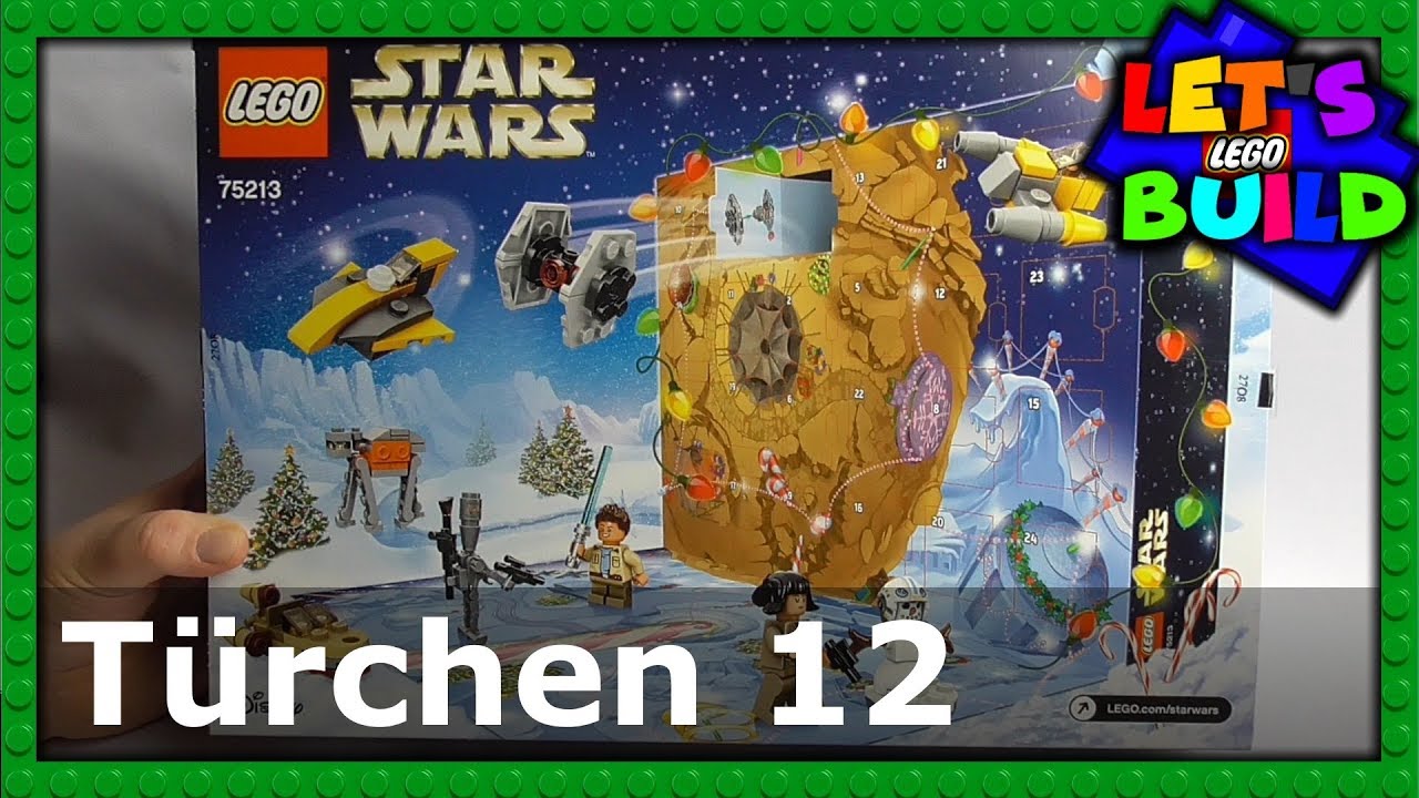 LEGO STAR WARS Adventskalender Türchen 12 #75213 - Let's Build - YouTube