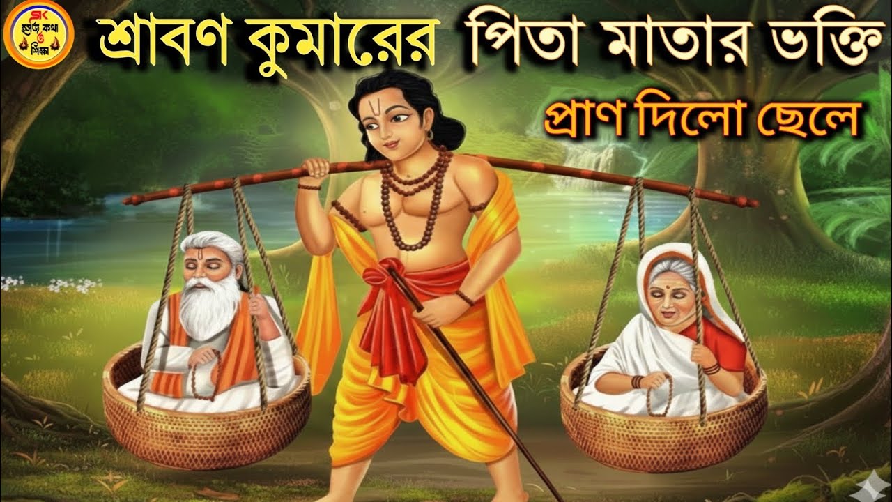 শ্রাবণ কুমার | Shravan Kumar | ভক্তির কাহিনী | Bhakti Story | নৈতিক শিক্ষা | Moral Story