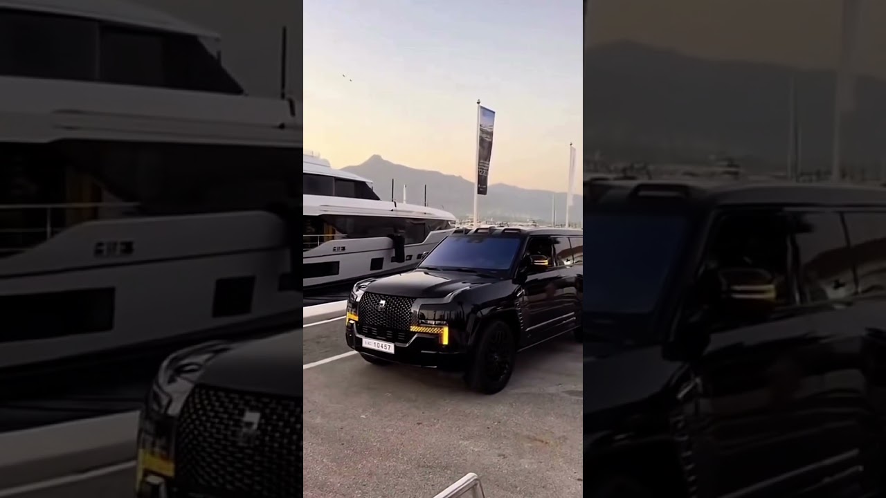 UN YANGWANG U8 GIRA SOBRE SI EN PUERTO BANÚS🤯 