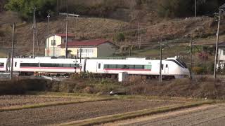 東北本線 久田野-泉崎 E657系K15編成 KY入場通過 2020.11.20