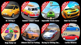 Dr. Driving 2,Summer Camper Island,Impossible Tracks Cyber,Stunt Car Extreme,Mega Ramp Car,Ultimate screenshot 4