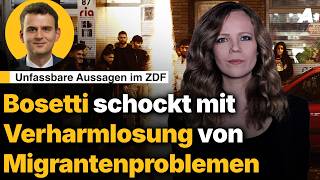Sarah Bosetti relativiert Gewalt durch Migranten