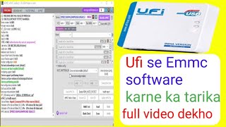 How to use Ufi box #ufi Se Software karne ka tarika!! Red and white kaise kare ufi box