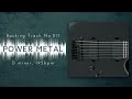 Power Metal (American Style) Backing Track in Dm | BT-217