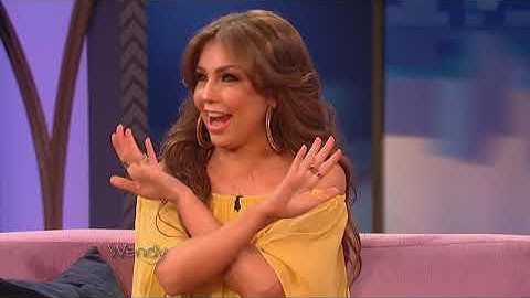 Thalia talks about husband Tommy Mottola on the Wendy Williams show