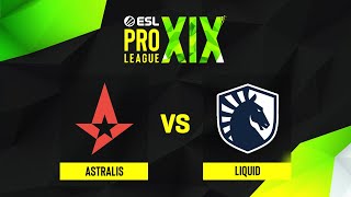 : Astralis  Liquid |  2 Overpass | ESL Pro League Season 19