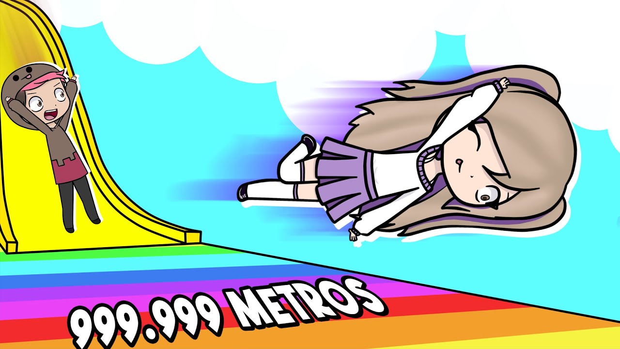 ¿QUÉ TAN LEJOS PUEDES SALTAR USANDO UN TOBOGÁN EN ROBLOX?