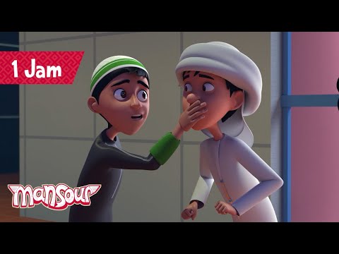 Kegembiraan Tanpa Henti P4 🎃| 1 jam Kartun untuk Anak-Anak 🕐 | Petualangan Mansour ✨