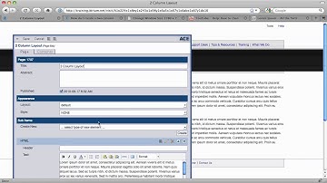 Help: How to create a 2 column layout