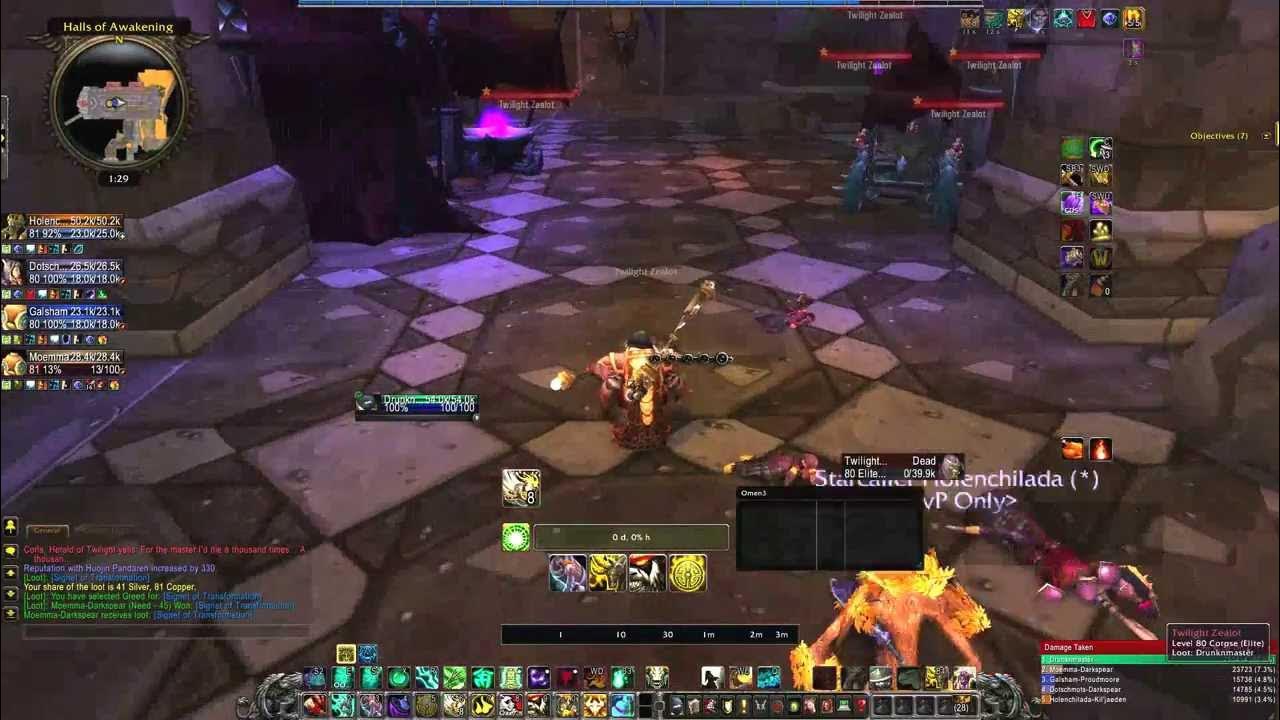 Brewmaster Monk Tanking Dungeon tanking (example) YouTube