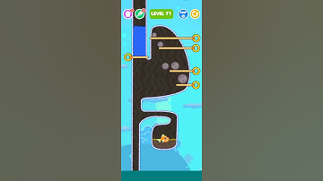 save the fish level 71 -mobile game/fishdom #shorts