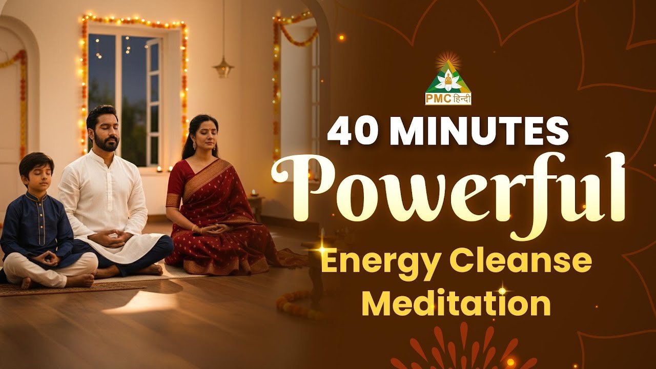 40 Minutes Powerful Energy Cleanse Meditation | PMC Hindi