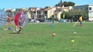 Bay Area Bubble Soccer in S.F. (June 2015)