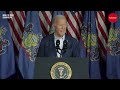 Biden cracks jokes about Trump as hush money trial kicks off