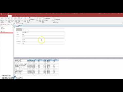 Split Forms in Access