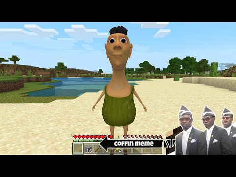 I found Real Hamood Habibi in Minecraft - Coffin Meme