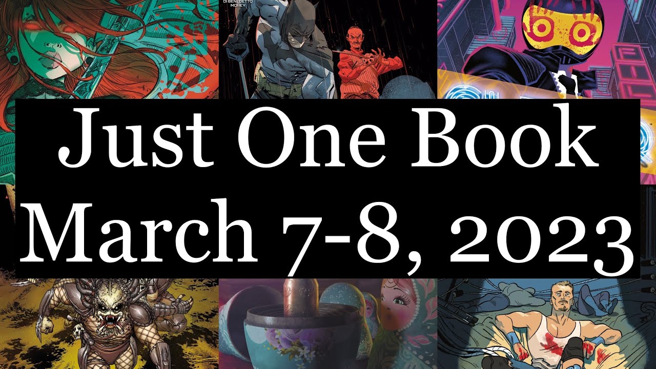 Just One Book March 78, 2023 YouTube