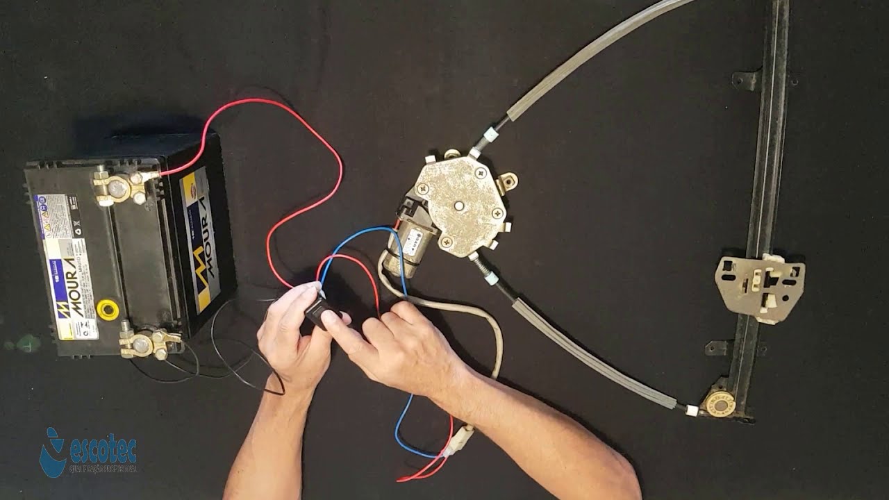 Como instalar botão do vidro elétrico subida descida elétrica dica rápida fácil faça você mesmo top