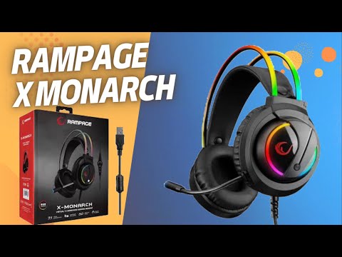 RAMPAGE RM-K17 X Monarch 7.1 Full RGB Ucuz Oyuncu Kulaklığı