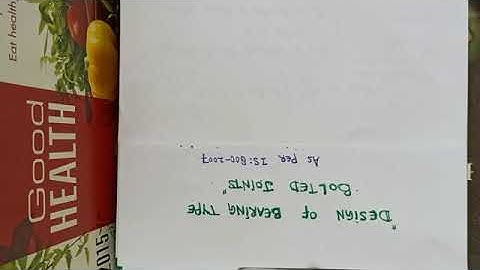 Limit state design of steel structures. Lecture 7. Design of Bearing type Bolted Joints