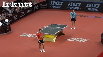 Zhang Jike (CHN) - Lin Gaoyuan (CHN). 2017 Asian TT Champioships