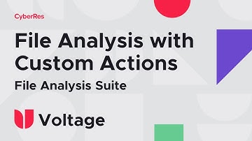 File Analysis with Custom Activities on Data