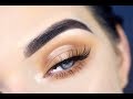 MUSTARD HALO EYE MAKEUP TUTORIAL | JACLYN HILL PALETTE