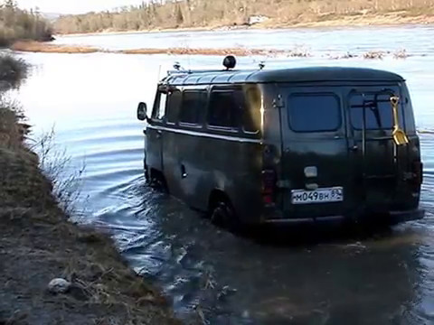 тест драйв уаз буханка по бездорожью видео