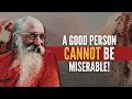 61 of 108  a good person cannot be miserable  swami chinmayananda  bhagavad gita