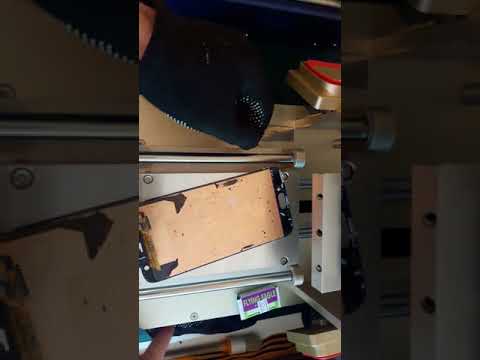 Расклейка стекла от