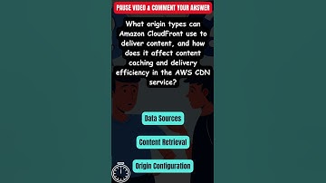 AWS CloudFront Content Origin | Content Delivery and Caching | AWS Q&A