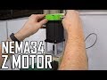 Z Motor Part 2: NEMA34 Motor Install and CNC Mill Tour