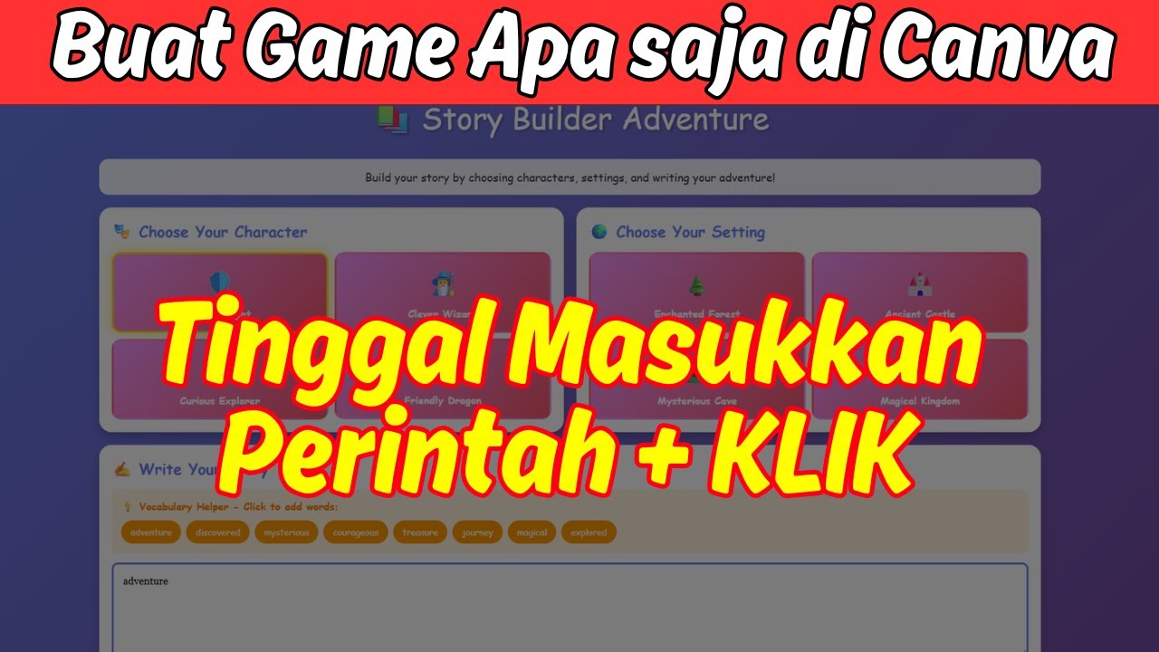 Cara Membuat Game Edukasi di Canva