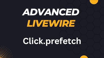 Livewire Click.prefetch: Make External Data Load "Instantly"