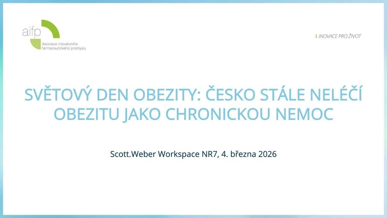 SVĚTOVÝ DEN OBEZITY: ČESKO STÁLE NELÉČÍ OBEZITU JAKO CHRONICKOU NEMOC