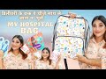 Mother bag for hospital || essential after delivery || period panty, feeding bra etc.