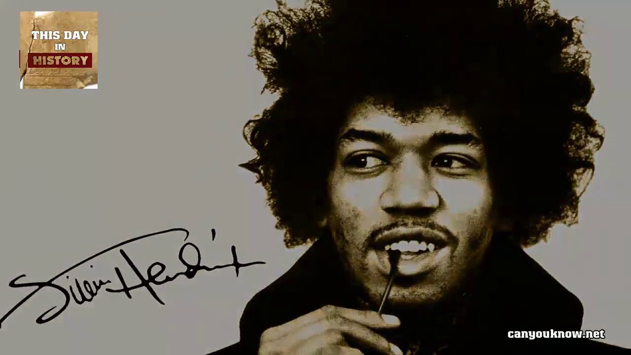 Jimi Hendrix born November 27, 1942 This Day in History