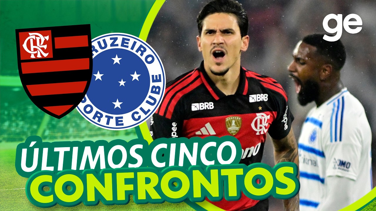 FLAMENGO X CRUZEIRO: RELEMBRE OS ÚLTIMOS JOGOS ANTES DO CONFRONTO | ge.globo
